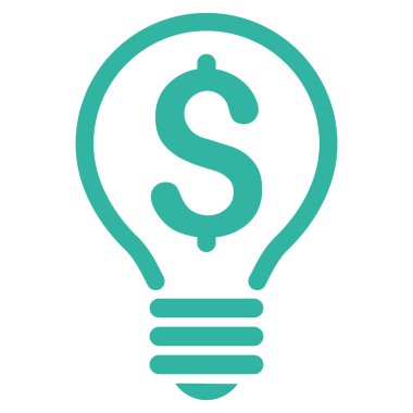 Patent düz glif simgesi