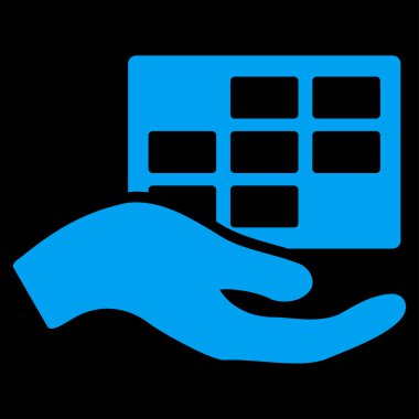 Hizmet zamanlama simgesini