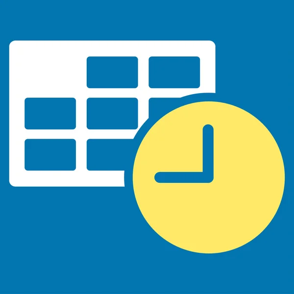 Icono de fecha y hora — Vector de stock