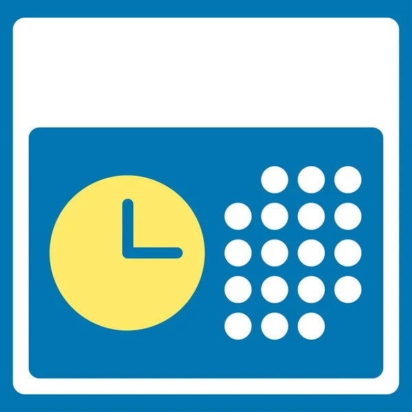 Idő és dátum ikon — Stock Vector