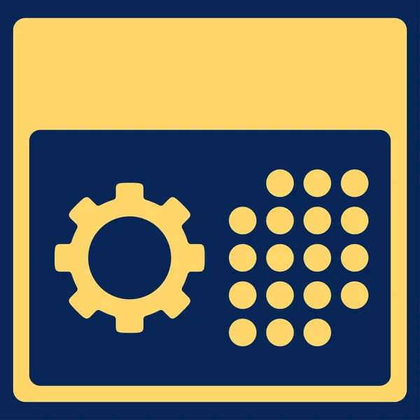 Service Syllabus Icône — Image vectorielle