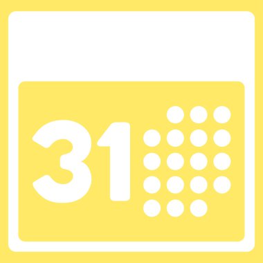 Geçen ay gün simgesi