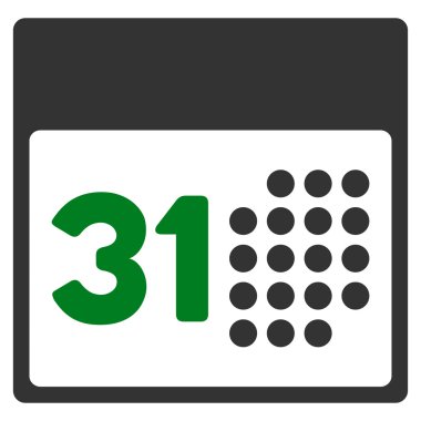 Geçen ay gün simgesi