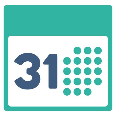 Geçen ay gün simgesi