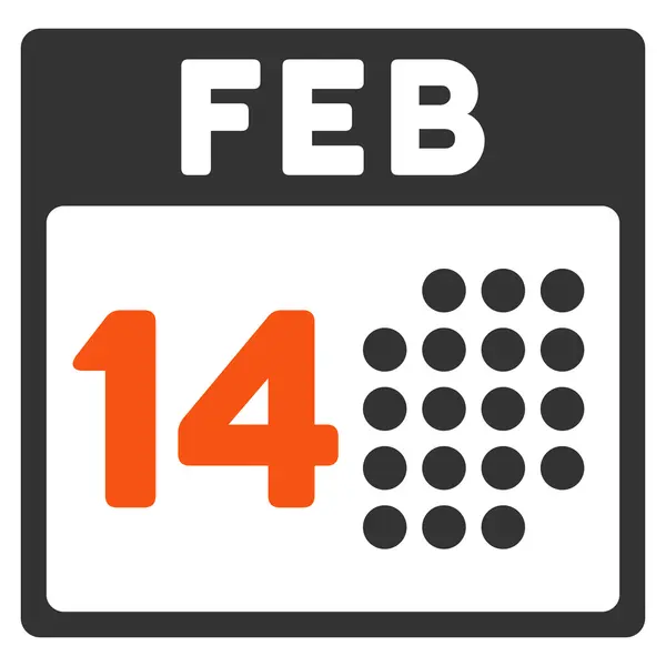 Romantikus Valentin-nap ikon — Stock Vector