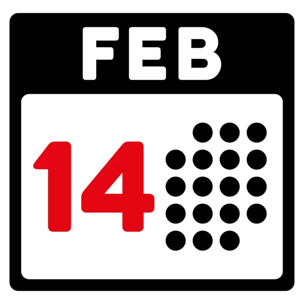 Romantický Valentýn datum ikona — Stockový vektor