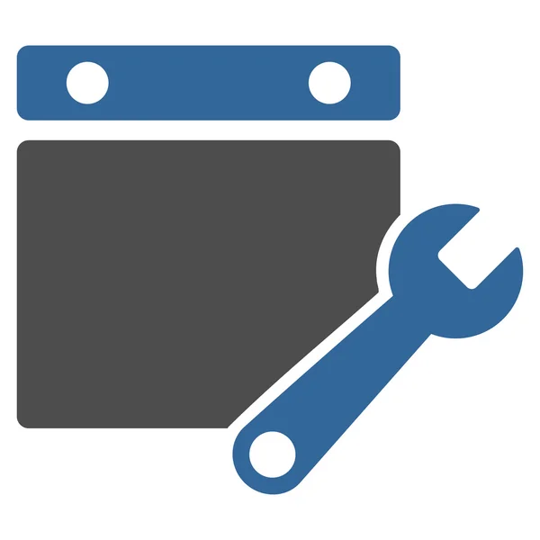 Kalender Tuning pictogram — Stockvector