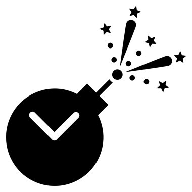 Zaman havai fişek ücret simgesi