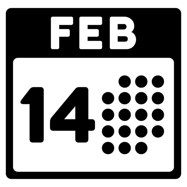 Romantikus Valentin-nap ikon — Stock Vector