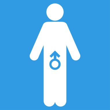 Erkek Potence düz simgesi