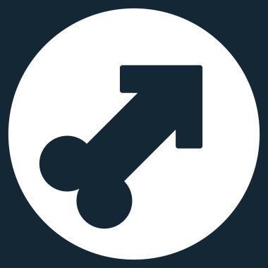 Ereksiyon düz simgesi