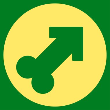 Ereksiyon düz simgesi