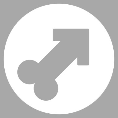 Ereksiyon düz simgesi