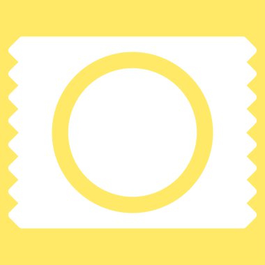 Prezervatif Pack düz simgesi