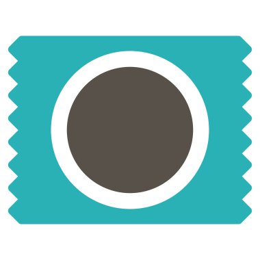 Prezervatif Pack düz simgesi