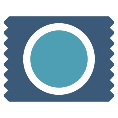 Prezervatif Pack düz simgesi