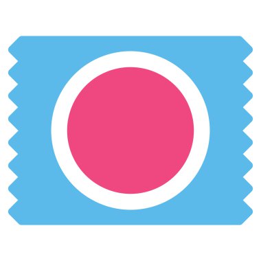 Prezervatif Pack düz simgesi