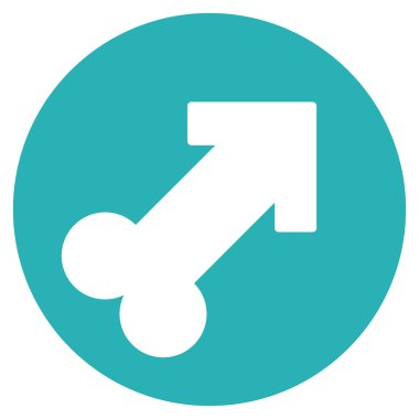 Ereksiyon düz simgesi