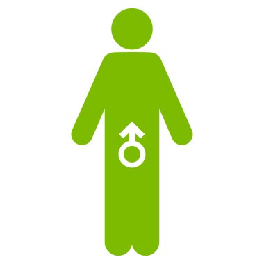 Erkek Potence düz simgesi