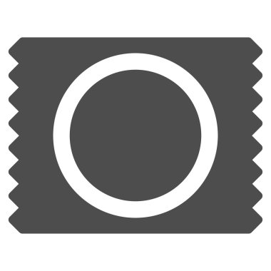 Prezervatif Pack düz simgesi