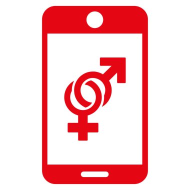 Düz simgesi Dating cep