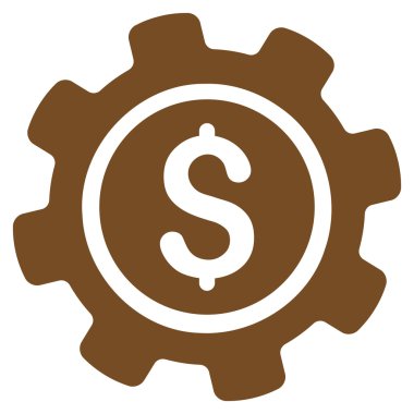 Ödeme seçenekleri düz glif simgesi