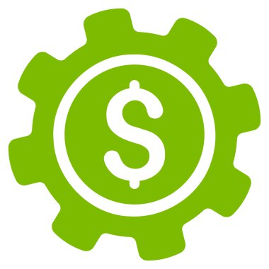 Ödeme seçenekleri düz glif simgesi