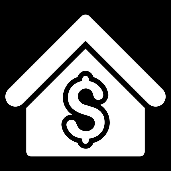 Haus mieten Wohnung Glyphen-Symbol — Stockfoto