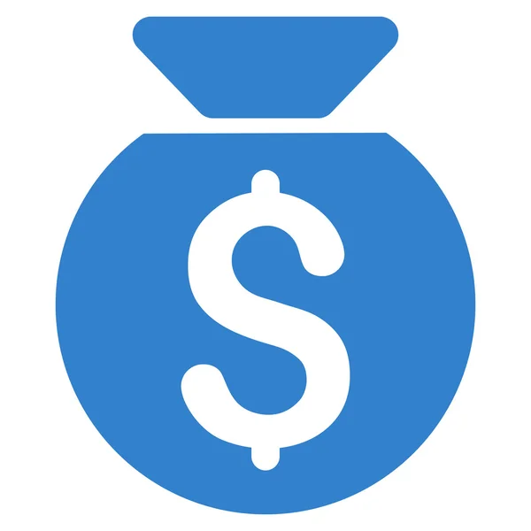 Financial Capital Flat Glyph Icon — Stock Photo, Image