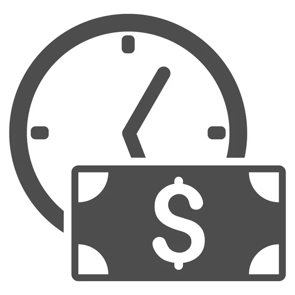 Credit Flat Glyph Icon — Stock Photo, Image