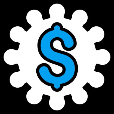 Ödeme yapılandırma düz vektör simgesi