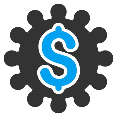 Ödeme yapılandırma düz vektör simgesi