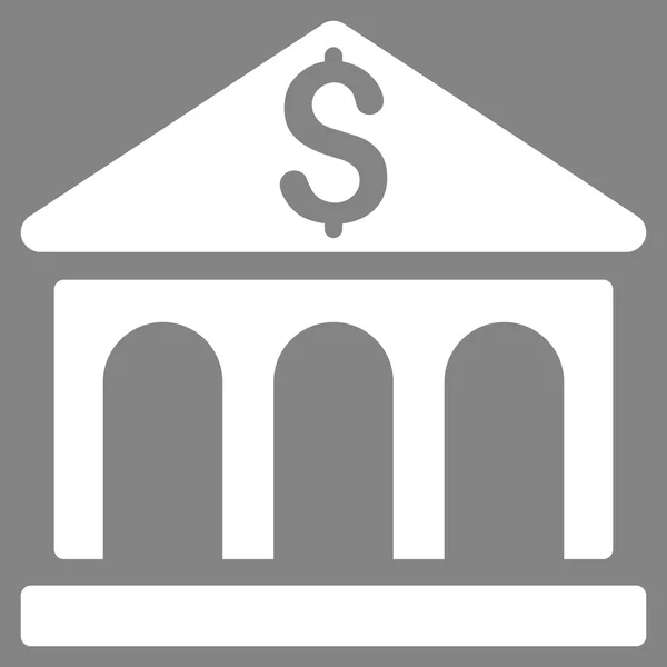 Bank gebouw platte Vector Icon — Stockvector