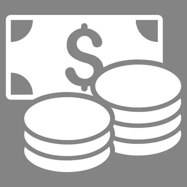 Cash platta vektor Icon — Stock vektor