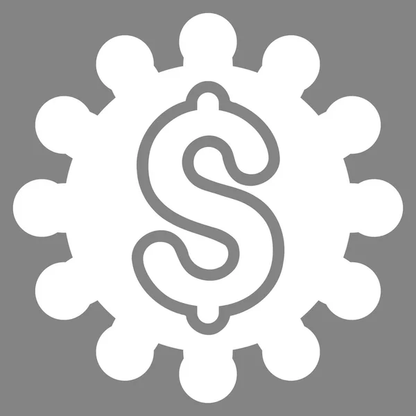 Configuration de paiement Icône vectorielle plate — Image vectorielle