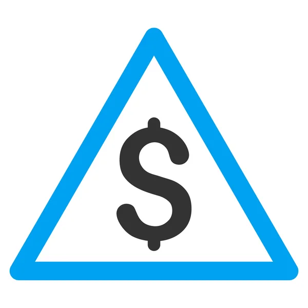 Aviso de dinero Flat Vector Icon — Vector de stock