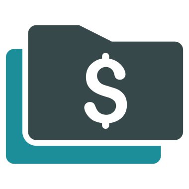 Cüzdan Düz Vektör Simgesi