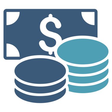 Nakit düz vektör simgesi