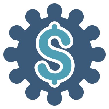 Ödeme yapılandırma düz vektör simgesi