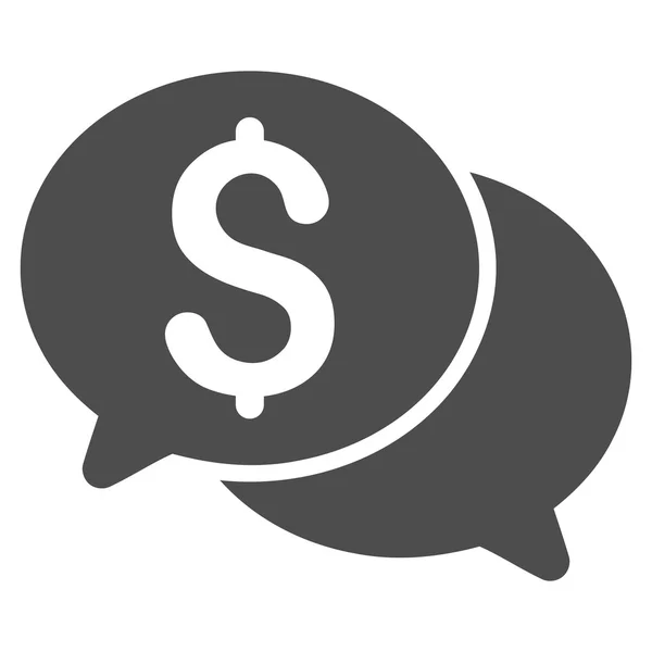 Financiële berichten platte Vector Icon — Stockvector