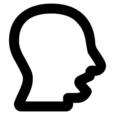 Esneme Kafa vuruşu vektör simgesi