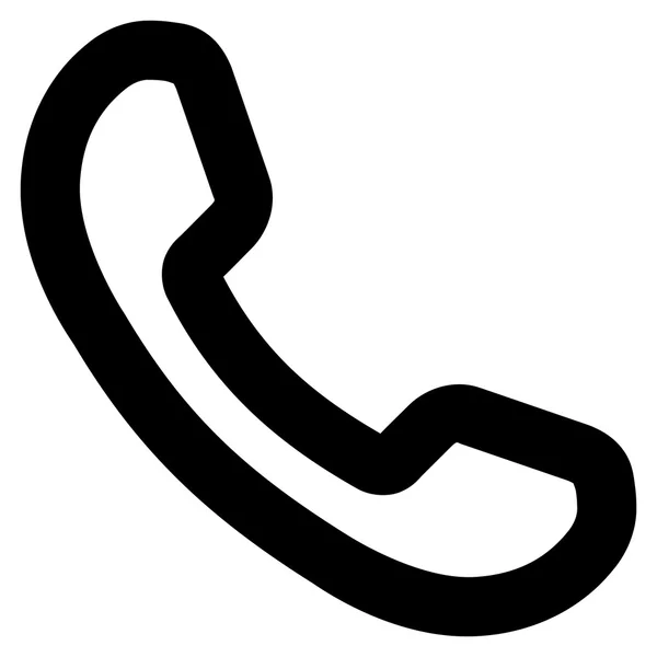 Icona vettoriale del ricevitore del telefono — Vettoriale Stock