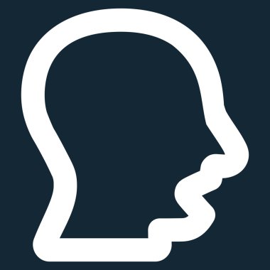 Esneme Kafa vuruşu vektör simgesi