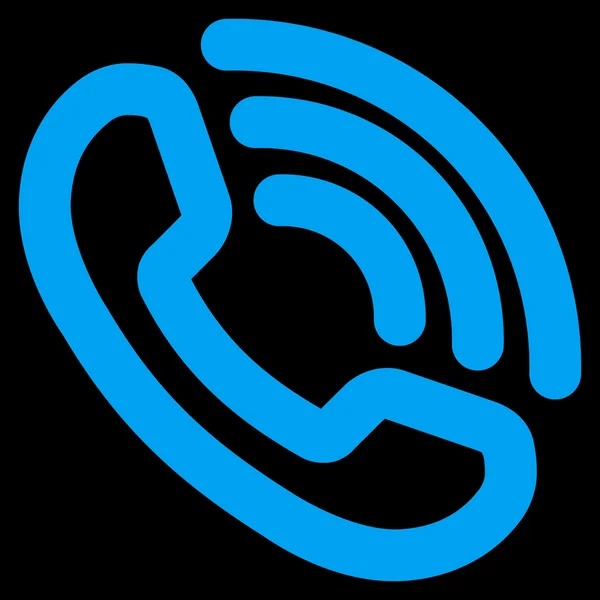 Icône de vecteur de coup de sonnerie téléphonique — Image vectorielle