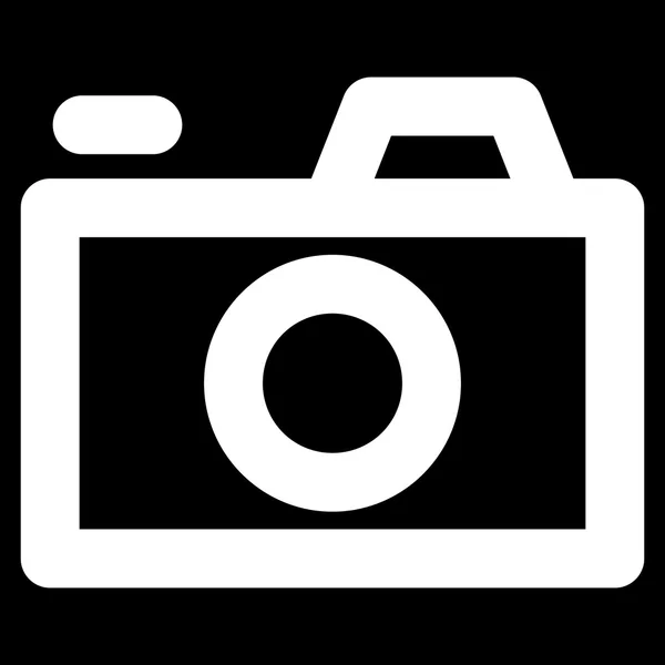 Câmera Stroke Vector Icon —  Vetores de Stock