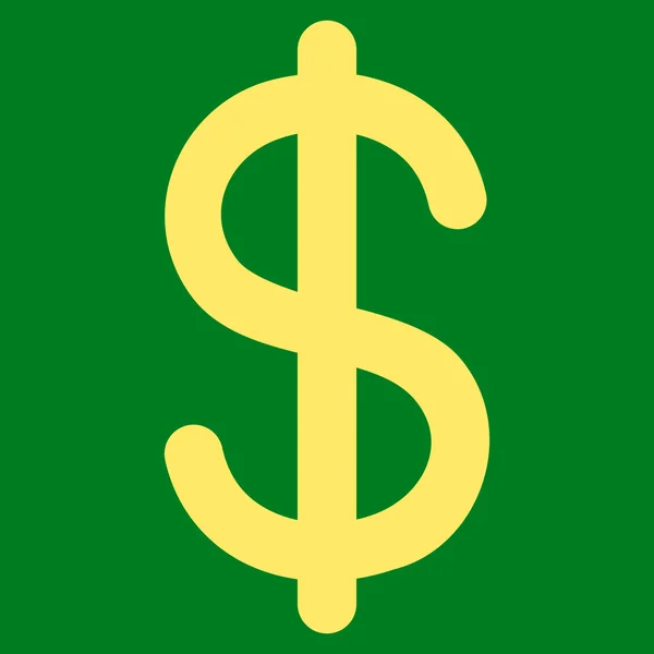 Dollar Stroke Vector icono — Archivo Imágenes Vectoriales
