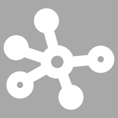 Bağlantıları kontur vektör simgesi