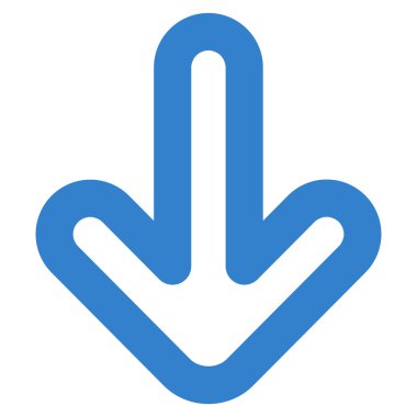 Ok kontur vektör simgesi