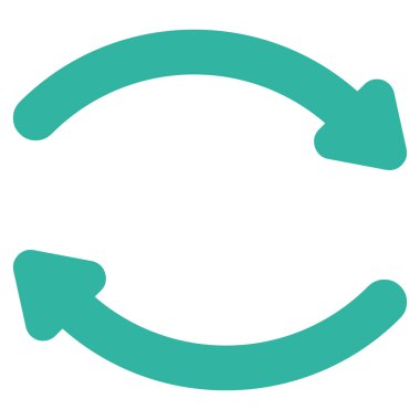 Kontur vektör simge Yenile