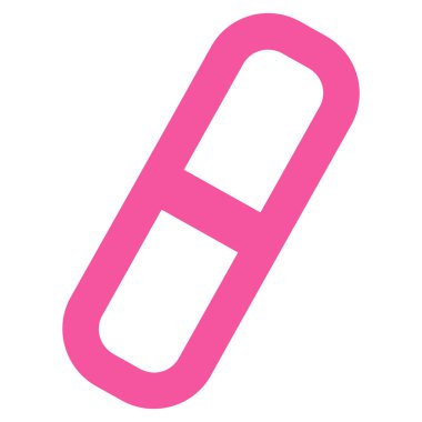 Hap kontur vektör simgesi